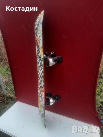 Сноуборд STUF  LE MANS 165см,  с автомати, снимка 10 - Зимни спортове - 53055363