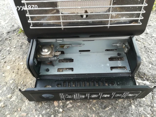 МАЛКА ГАЗОВА ПЕЧКА 27Х27Х20СМ-ВНОС ГЕРМАНИЯ 0706251822, снимка 5 - Газови котлони - 50585453