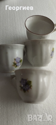 Чаши за чай,кафе, чинии, захарница,каничка,поставки, снимка 13 - Сервизи - 50139747