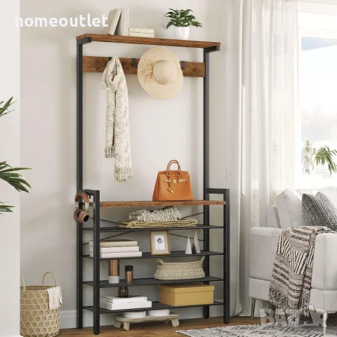 ПРОМОЦИЯ Портманто в индустриален стил BF74MT01, снимка 7 - Портманта - 49309696