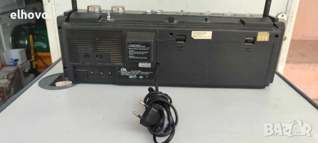 Радиокасетофон с телевизор CTX 9000, снимка 6 - Радиокасетофони, транзистори - 50708356