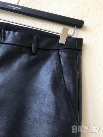 Дамски панталон кожа - L, снимка 4 - Панталони - 36014081