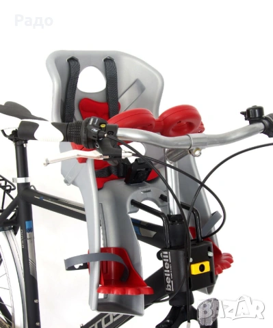 Детско столче BELLELI FRECCIA B-FIX сиво за рамка