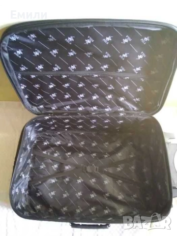 Среден куфар с колелца и телескопична дръжка, снимка 5 - Куфари - 52447539