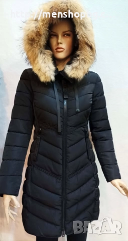 Дамско яке с естествен пух код 14