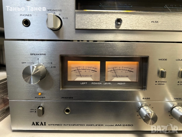 AKAI-2450, снимка 3 - Ресийвъри, усилватели, смесителни пултове - 52531356