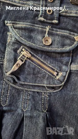 Дънкова пола, снимка 2 - Поли - 47647613