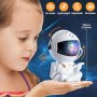 Bawoo LED звезден проектор с мъглявина и дистанционно, астронавт с китара, нощна лампа за деца, снимка 3
