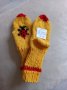 Ръчно плетени детски чорапи, ходило 15 см., снимка 2