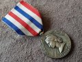 Френски железничарски Медал на честта орден плакет, снимка 1 - Антикварни и старинни предмети - 41344204