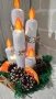 Коледни свещи от текстил , снимка 5