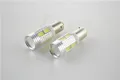 2 броя нови габарити с лупи BAX9S с 10 LED диода крушка H6W дневни светлини фарове за коли ремаркета, снимка 3