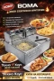 Професионален фритюрник Boma 2 х 5 литра - 2х 2500W, снимка 1