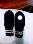 Ръчно плетени детски чорапи от вълна, ходило 16 см., снимка 1 - Чорапи - 39831219
