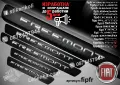 ПРАГОВЕ карбон FIAT SEDICI фолио стикери fipse, снимка 9