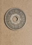 10 сена 1923 Япония , стара японска монета с дупка  