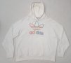 Adidas Originals Pride Trefoil Hoodie оригинално горнище 2XL Адидас, снимка 1 - Спортни дрехи, екипи - 41043150