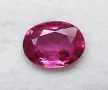 Рядък розовеещ рубин от Тайланд с VS чистота - 0.90кт.! Нов!, снимка 1