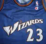 NBA баскетболен потник Washington Wizards #23 Michael Jordan M, снимка 2