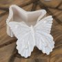 Пеперуда кутия 2 части силиконов молд форма гипс бижу декор украса сувенир, снимка 1