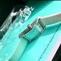 Дамски часовник TIFFANY&Co. East West Mini Light Blue с кварцов механизъм, снимка 3