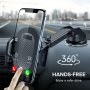 Качествена стойка за телефон за кола или стена CAR HOLDER разтегателна, снимка 3