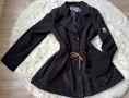 Дамско черно пролетно яке, снимка 4