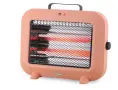 Кварцова печка, 800W, корал/ бял цвят, снимка 1
