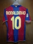 Barcelona Ronaldinho 2007/2008 Nike оригинална тениска фланелка Барселона Роналдиньо юбилейна , снимка 1