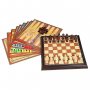 Шах и табла Ahelos, 12 в 1, Комплект 12 игри, Дървени, снимка 1