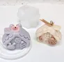3D Два вида Коледна къщичка къщички Силиконов молд форма калъп за свещи гипс сапун , снимка 7