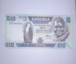 Замбия 10 квача 1980-1988 UNC, снимка 1