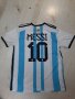 Тениска Меси Аржентина три звезди , снимка 1 - Футбол - 39143373