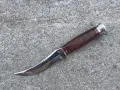 Редък Античен Немски ловен нож Linder Solingen (skiner)076 , снимка 2