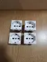 4 броя електрически контакт тип Schuko марка ELEC DOCK (модел ED-3001M). Тип: Електрически контакт , снимка 1