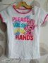 Детска тениска за момиче 7г къс ръкав