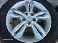 Лети джанти 17ки 5х114.3 Hyundai + летни гуми 225/60/17 Hankook, снимка 4