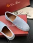 Loro Piana Дамски Сини Обувки Естествен Велур Лоро Пиана Код E240, снимка 5