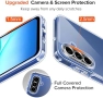 Нов Калъф + 2 стъкла за Samsung Galaxy A17, военна защита, прозрачен кейс, снимка 5