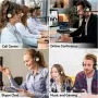 Wantek 881FUSB – USB слушалки с микрофон, 3-в-1, Noise Cancelling, снимка 9