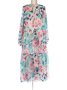  H&M - дълга флорална рокля, снимка 1 - Рокли - 41670897