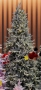 Коледна елха с вградени лампички по връхчетата, снимка 11