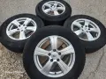 Лети джанти 16ки 5х114.3 Kia + зимни гуми 215/70/16 Barum, снимка 1