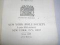 Стара Джобна Библия На Англ.Език-1809г-"New Testament"-New York-Since 1809, снимка 6