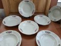 Стар български порцелан чинии дълбоки, снимка 7