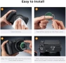 Нов Black Diffusion UV филтър 58mm за Canon PowerShot V1 за фотография, снимка 4