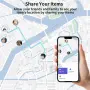 Smart Finder Bluetooth трекер за iPhone – комплект 2 броя, черен и бял, снимка 3