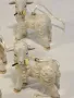коледни порцеланови фигурки агънца Goebel 6/6, снимка 2