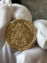 Златен пръстен с монета  14к 12.72гр 66размер (21мм) , снимка 3