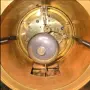 Франция 1800-те/50см-30кг комплект/стар френски фигурален каминен часовник-свещници/мрамор-бронз-ЦАМ, снимка 12